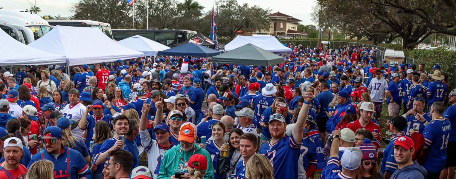 Bills @ Miami Game Day Package Raffle featured background